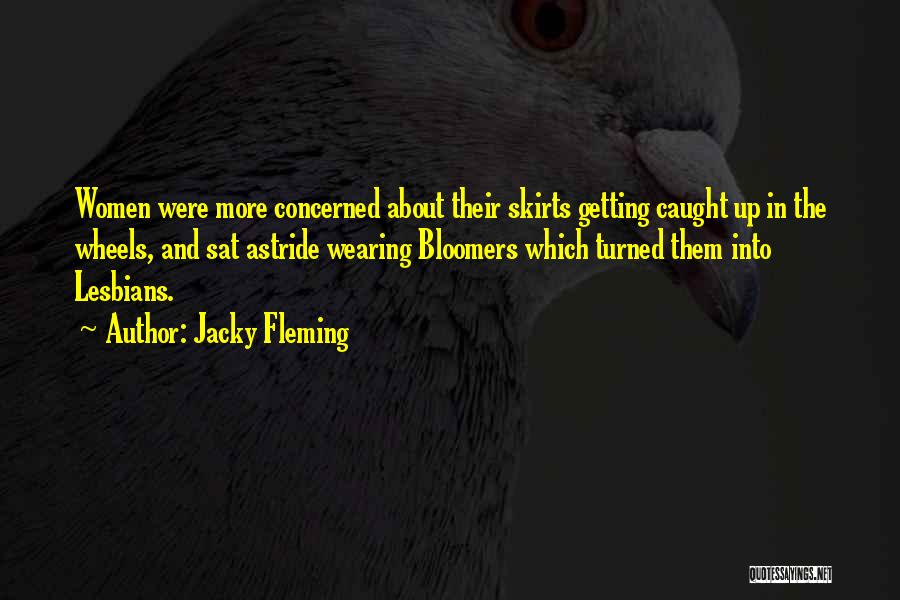 Wheels Up Quotes By Jacky Fleming