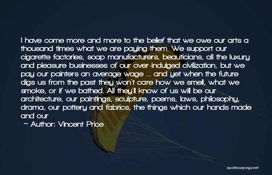 Wheels Up Quotes By Vincent Price