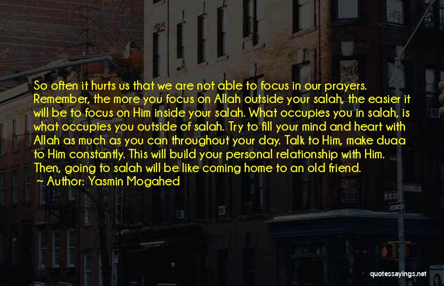 When A Friend Hurts You Quotes By Yasmin Mogahed