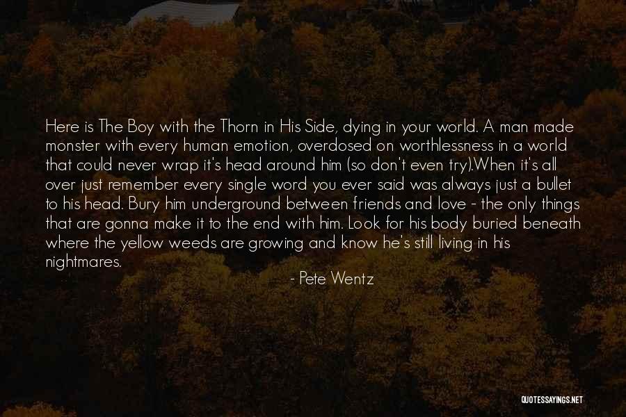 When A Man Is In Love With You Quotes By Pete Wentz When A Man Is In Love With You Quotes By Pete Wentz