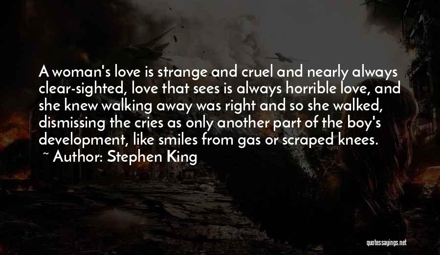 When A Woman Cries Quotes By Stephen King