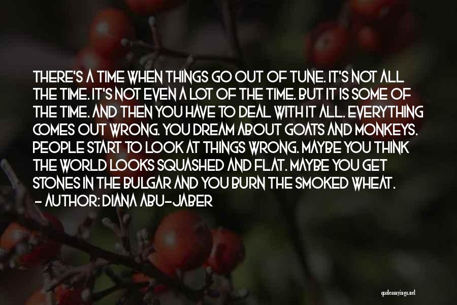 When All Things Go Wrong Quotes By Diana Abu-Jaber