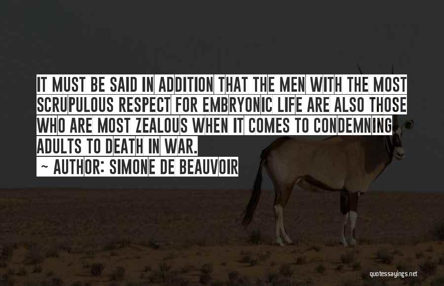 When Death Comes Quotes By Simone De Beauvoir