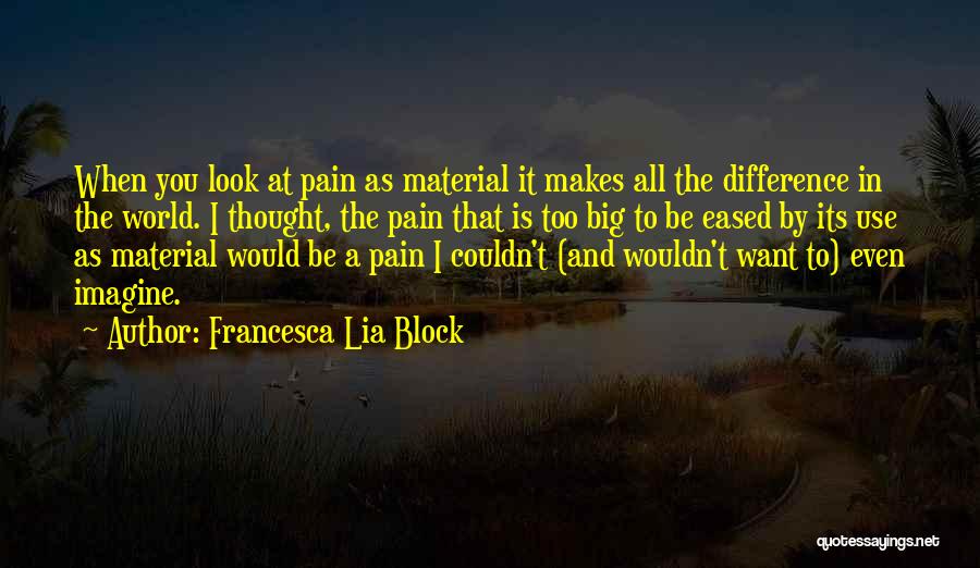 When Do We Use Block Quotes By Francesca Lia Block