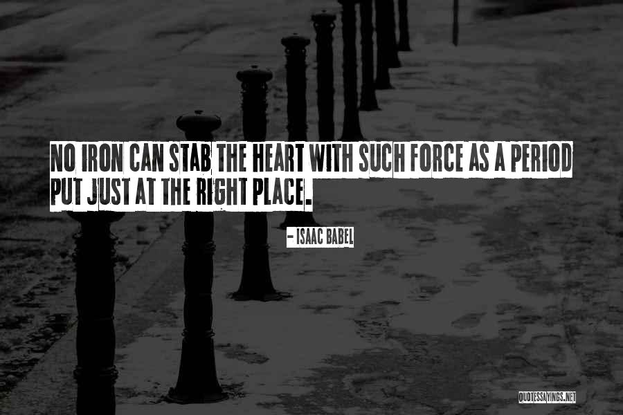 When Do You Put A Period In The Quotes By Isaac Babel When Do You Put A Period In The Quotes By Isaac Babel