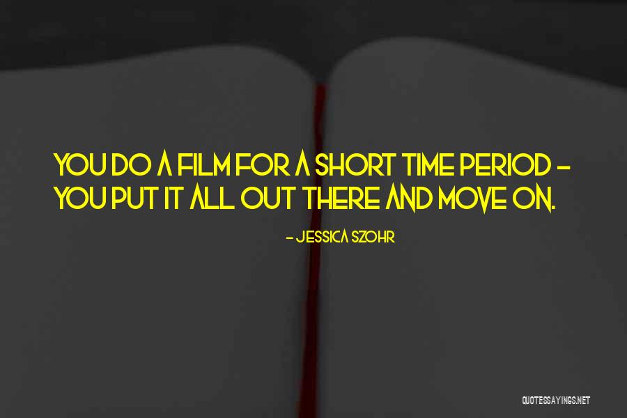 When Do You Put A Period In The Quotes By Jessica Szohr When Do You Put A Period In The Quotes By Jessica Szohr