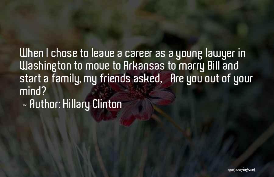 When Friends Leave Quotes By Hillary Clinton