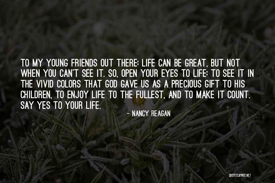 When God Say Yes Quotes By Nancy Reagan When God Say Yes Quotes By Nancy Reagan