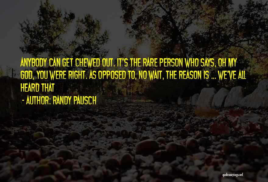When God Says Wait Quotes By Randy Pausch