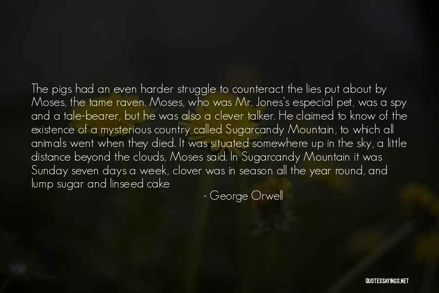 When He Lies Quotes By George Orwell