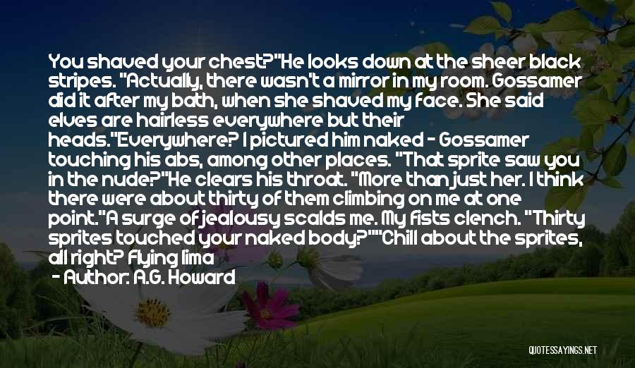 When He Looks At Me Quotes By A.G. Howard