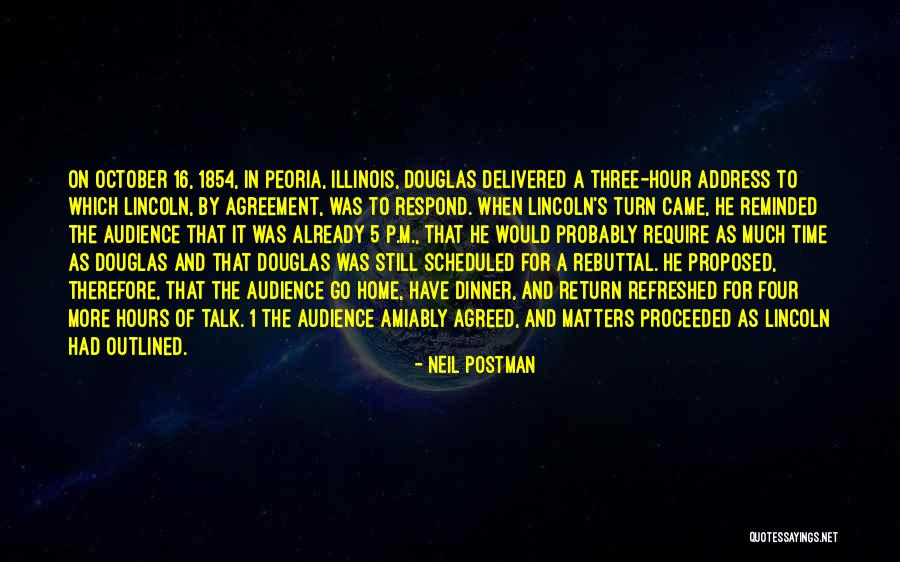 When He Proposed Quotes By Neil Postman