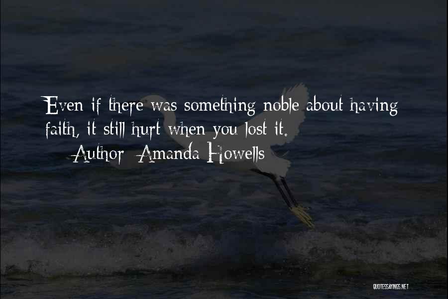 When Hurt Quotes By Amanda Howells