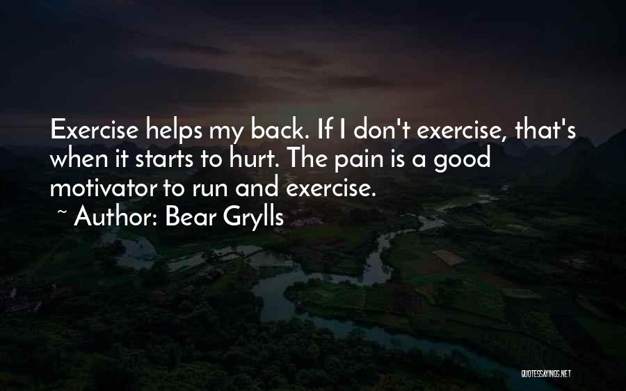 When Hurt Quotes By Bear Grylls