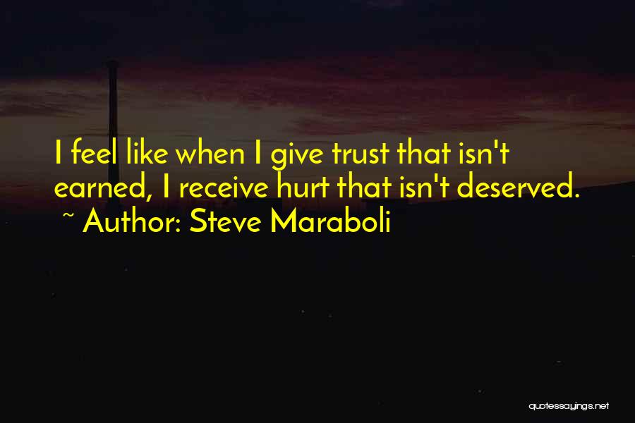 When Hurt Quotes By Steve Maraboli