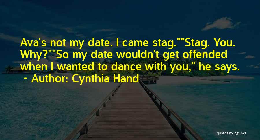 When I Dance With You Quotes By Cynthia Hand