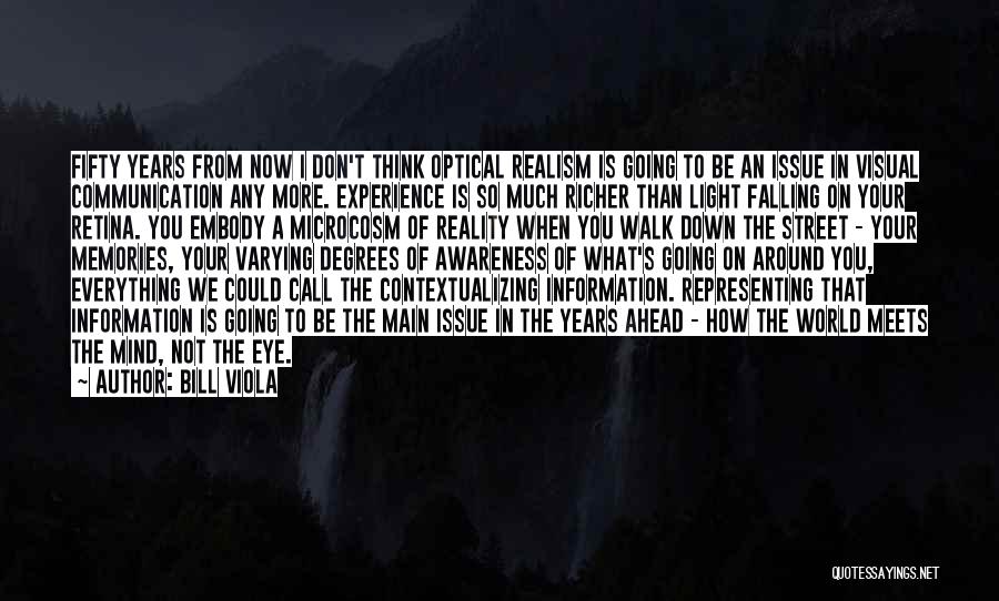 When I Fall Down Quotes By Bill Viola