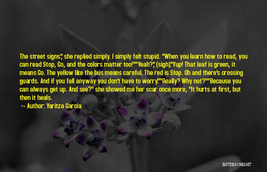 When I Fall Quotes By Yaritza Garcia