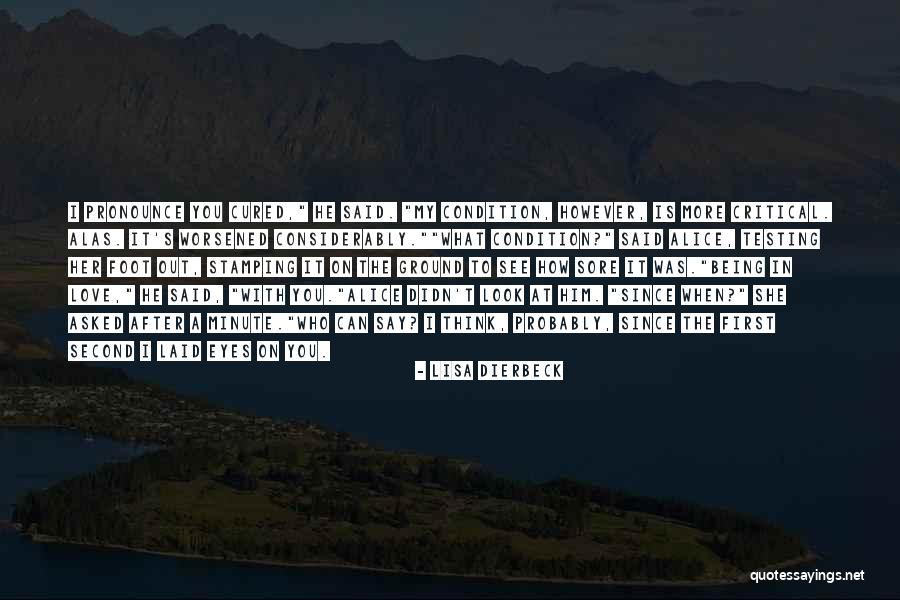 When I Say I Love You More Quotes By Lisa Dierbeck When I Say I Love You More Quotes By Lisa Dierbeck