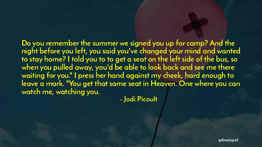 When I See You Sad Quotes By Jodi Picoult