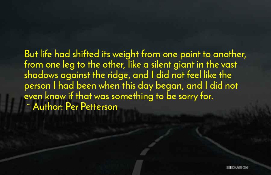 When I Silent Quotes By Per Petterson