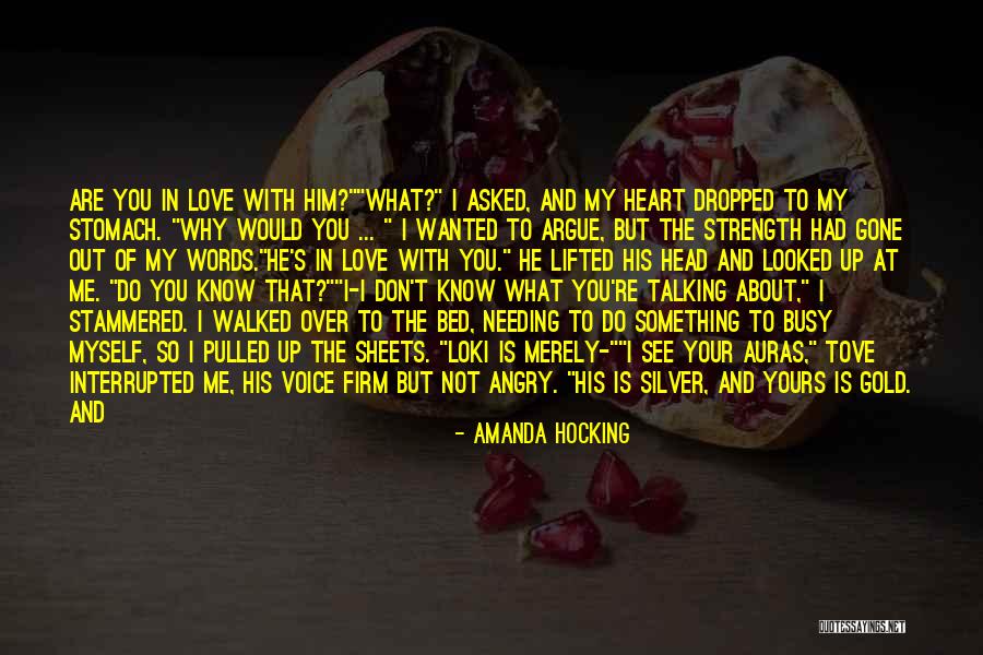 When I'm Gone Love Quotes By Amanda Hocking