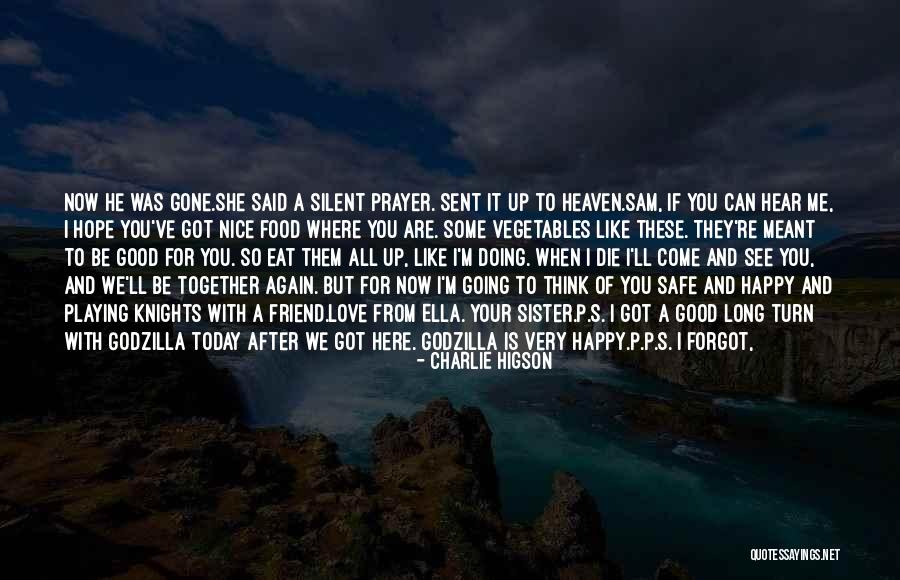 When I'm Gone Love Quotes By Charlie Higson