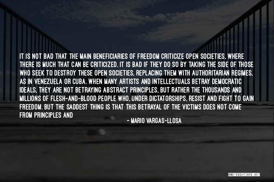 When Intellectuals Fight Quotes By Mario Vargas-Llosa When Intellectuals Fight Quotes By Mario Vargas-Llosa