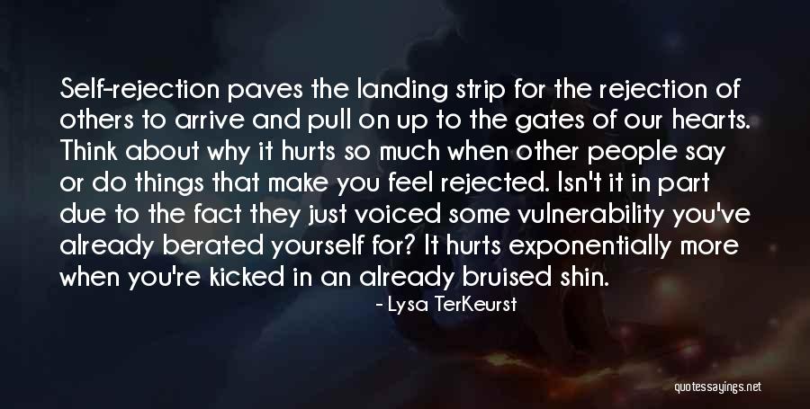 When It Hurts Quotes By Lysa TerKeurst