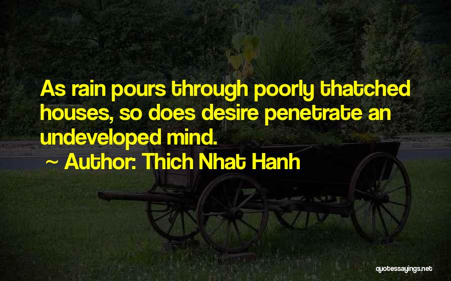 When It Rain It Pours Quotes By Thich Nhat Hanh