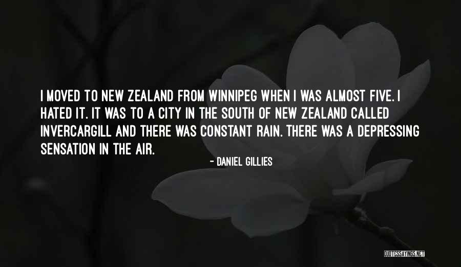 When It Rain Quotes By Daniel Gillies