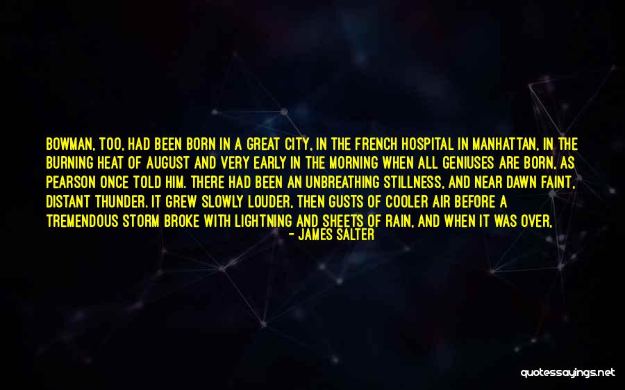 When It Rain Quotes By James Salter When It Rain Quotes By James Salter
