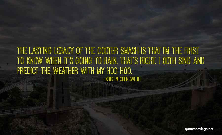 When It Rain Quotes By Kristin Chenoweth When It Rain Quotes By Kristin Chenoweth