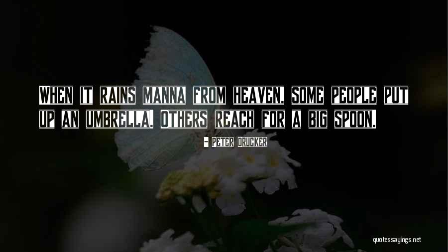 When It Rains Quotes By Peter Drucker When It Rains Quotes By Peter Drucker