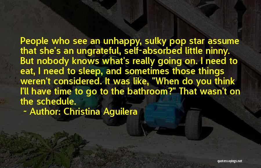 When It's Time To Go Quotes By Christina Aguilera