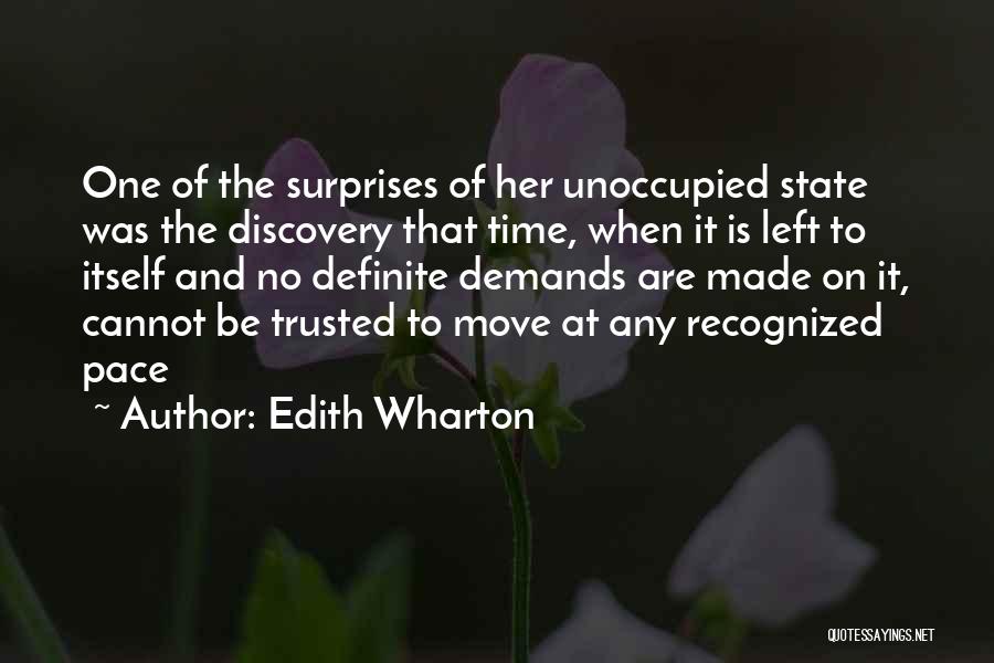When It's Time To Move On Quotes By Edith Wharton