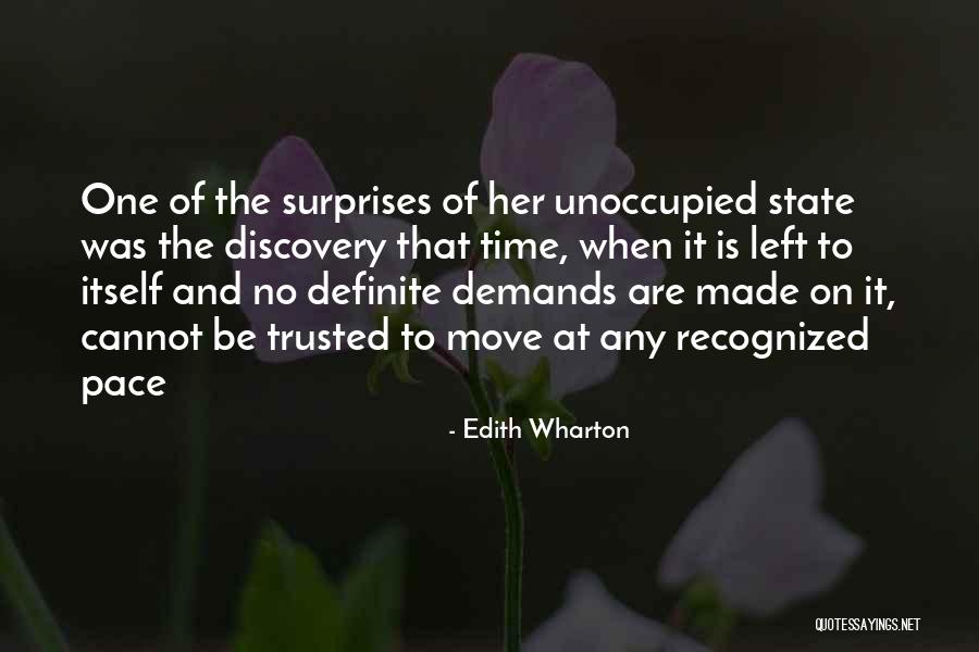 When It's Time To Move On Quotes By Edith Wharton