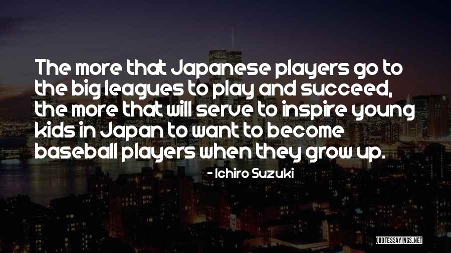 When Kids Grow Up Quotes By Ichiro Suzuki When Kids Grow Up Quotes By Ichiro Suzuki