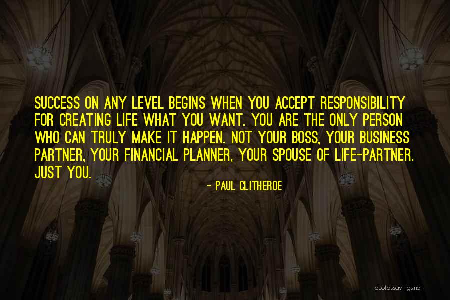 When Life Begins Quotes By Paul Clitheroe When Life Begins Quotes By Paul Clitheroe