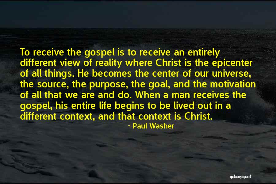 When Life Begins Quotes By Paul Washer When Life Begins Quotes By Paul Washer