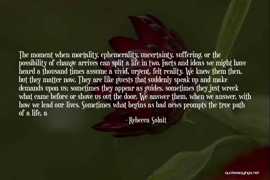When Life Begins Quotes By Rebecca Solnit When Life Begins Quotes By Rebecca Solnit