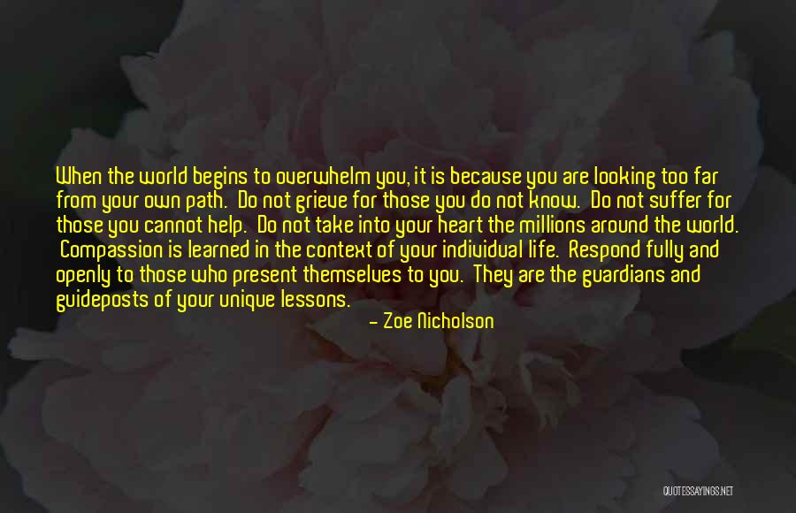 When Life Begins Quotes By Zoe Nicholson When Life Begins Quotes By Zoe Nicholson