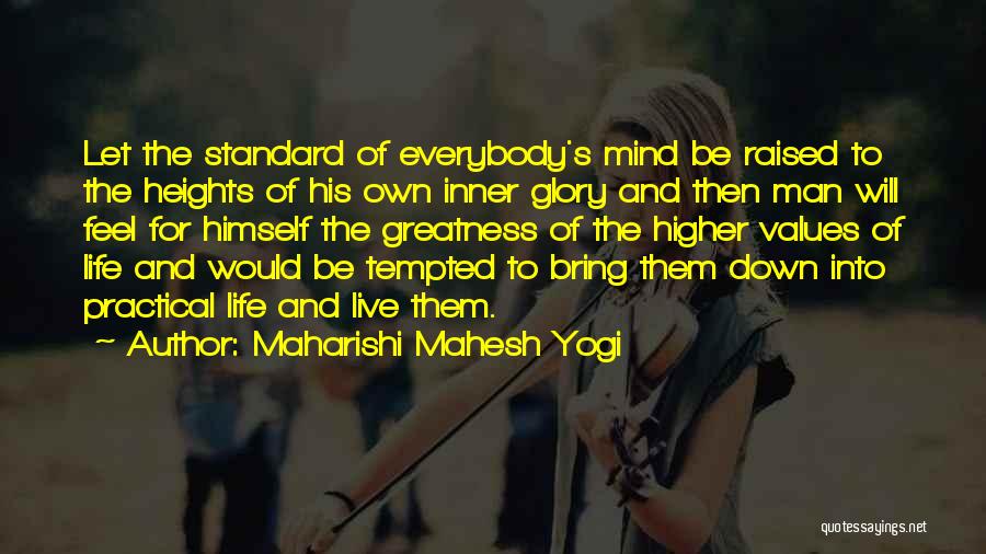 When Life Bring You Down Quotes By Maharishi Mahesh Yogi