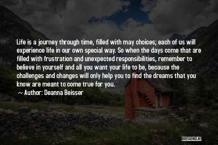 When Life Challenges Quotes By Deanna Beisser