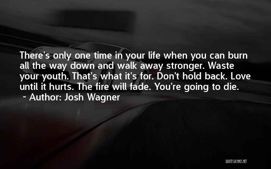 When Life Hurts Quotes By Josh Wagner