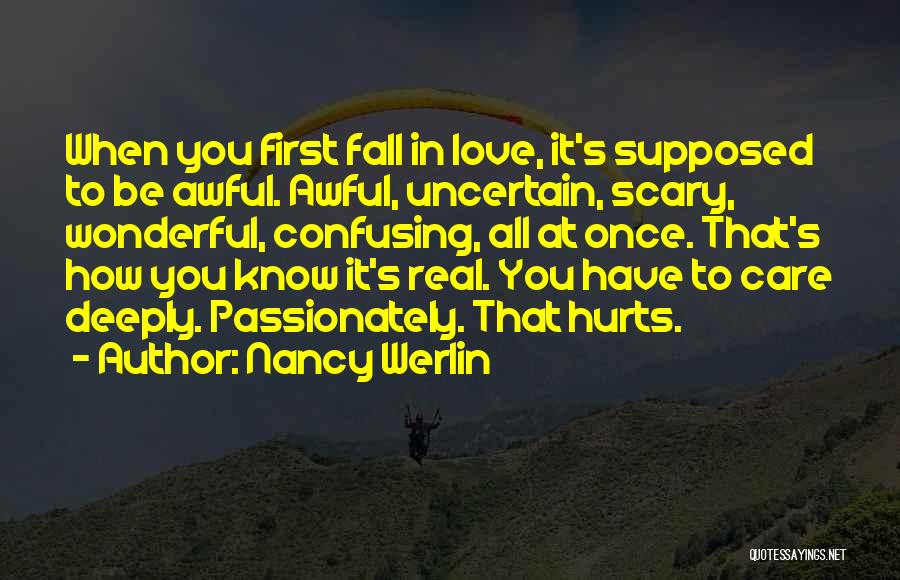 When Love Hurts Quotes By Nancy Werlin