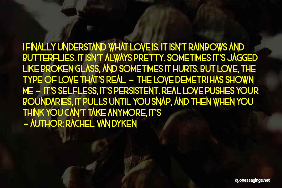 When Love Hurts Quotes By Rachel Van Dyken