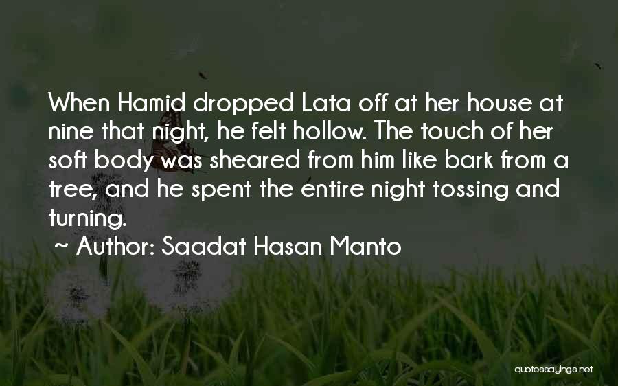 When Love Hurts Quotes By Saadat Hasan Manto