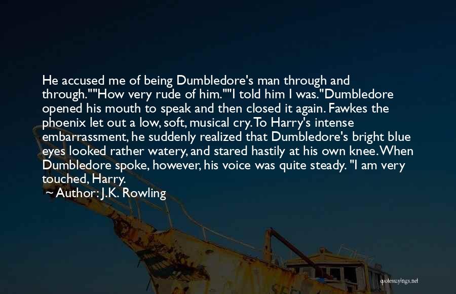 When Man Cry Quotes By J.K. Rowling