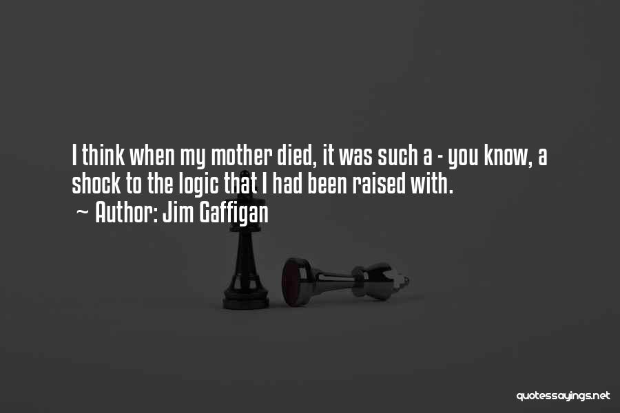 When Mother Died Quotes By Jim Gaffigan